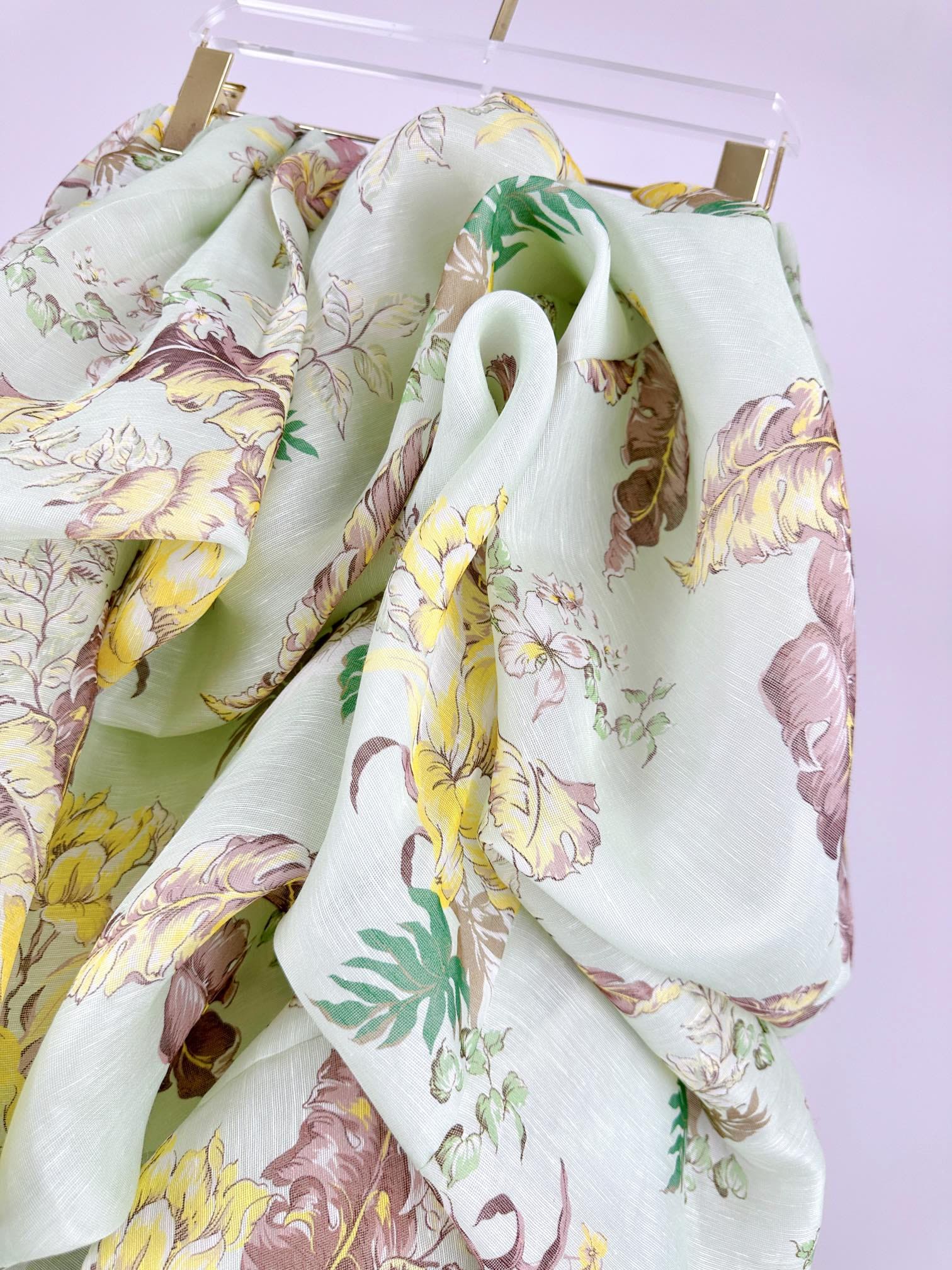 CHÂN VÁY ZIMMERMANN Flower Vintage High Classy
