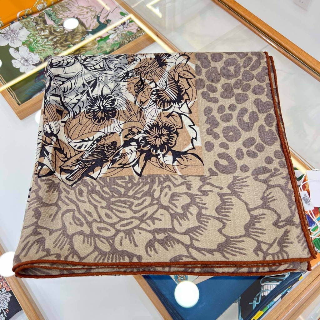 KHĂN HERMES cashmere scarf