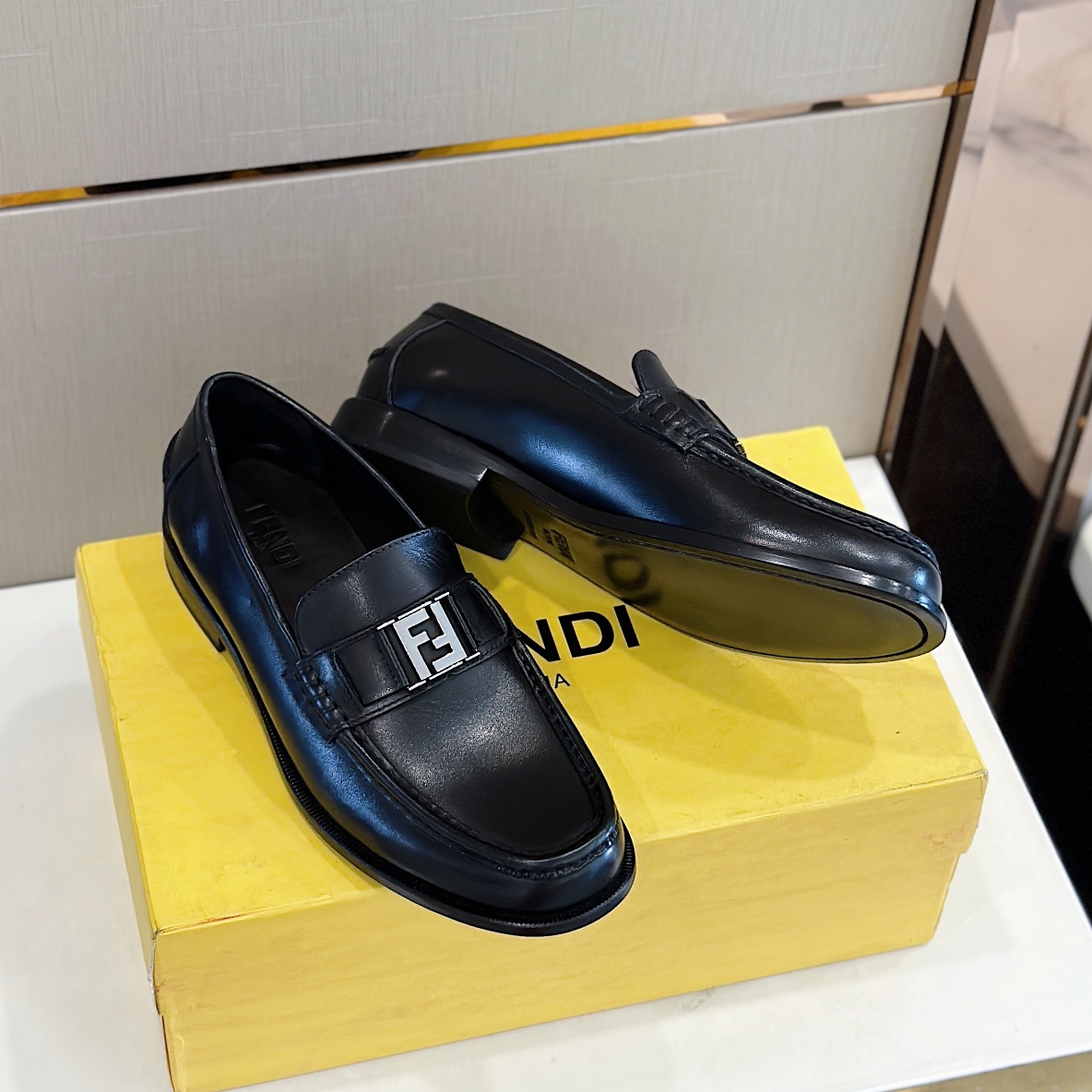 GIÀY FENDI FF LOAFER SHOES AAA