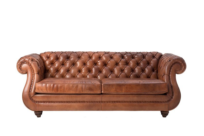 SOFA DA MASTERI 3 seater leather sofa