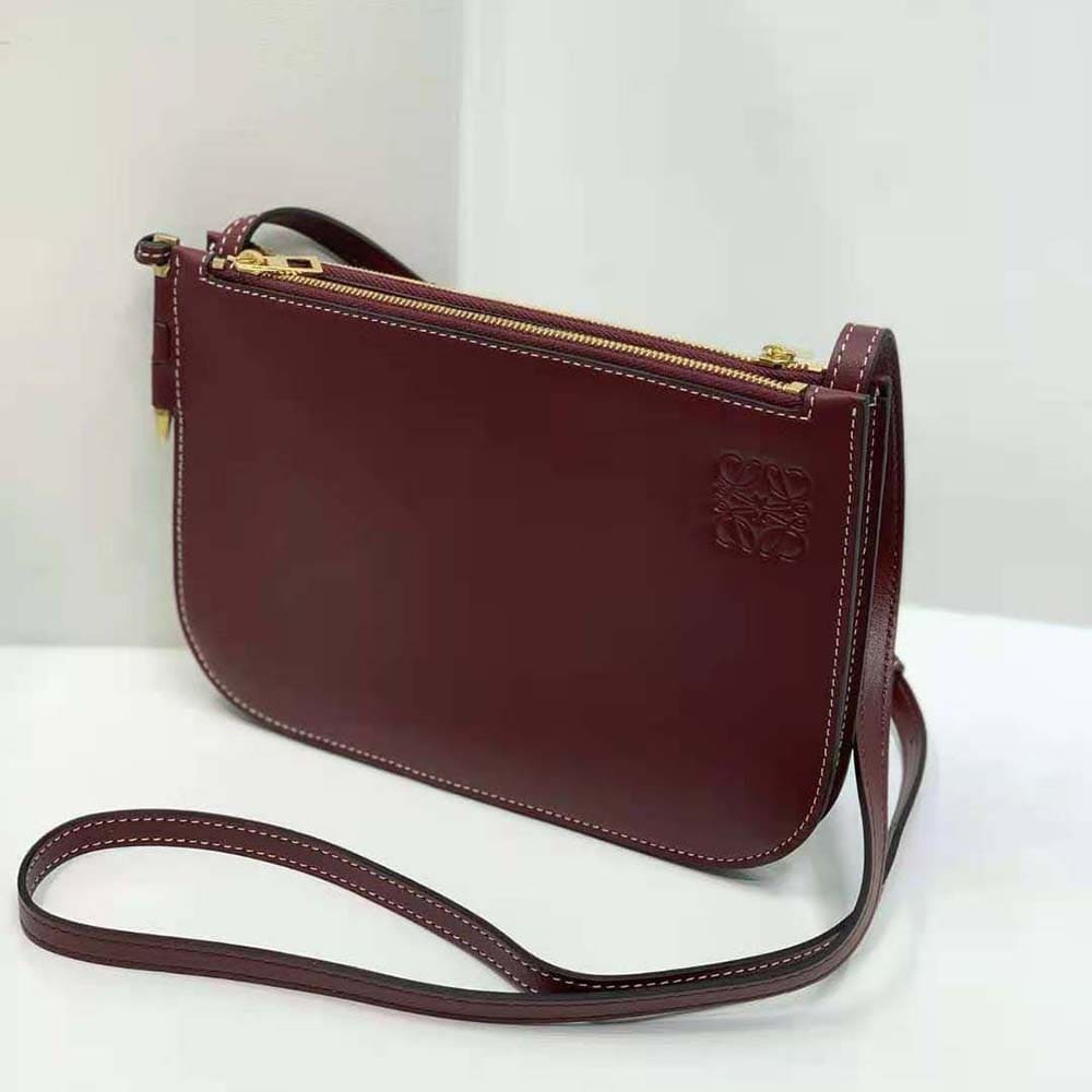 TÚI LOEWE Gate Double Zip bằng da bê mềm