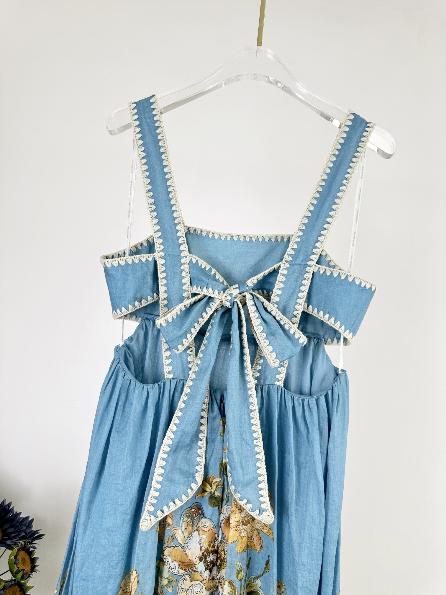 VÁY ZIMMERMANN Flower Long Vintage Dress