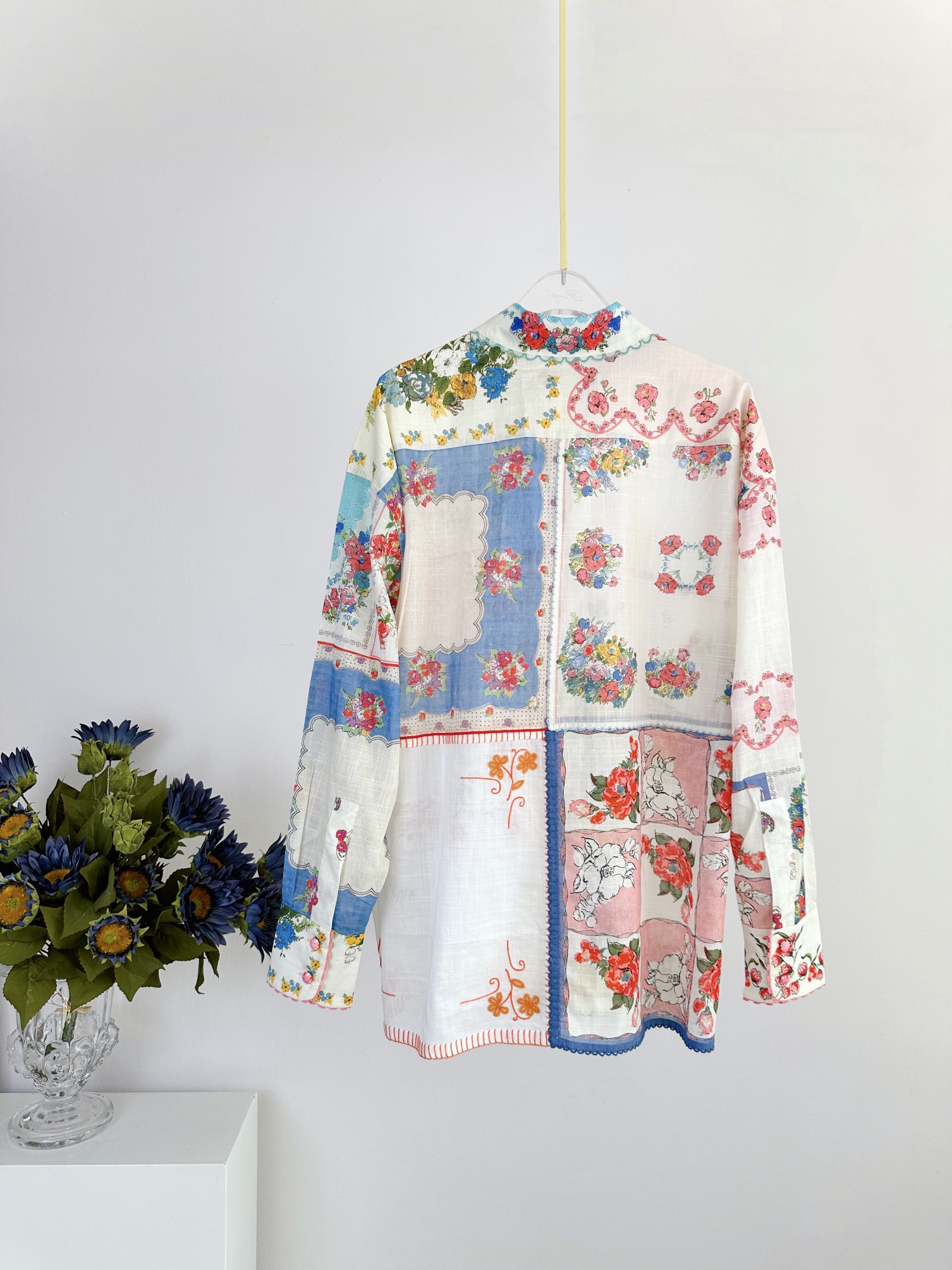 ÁO ZIMMERMANN Flower Long Vintage Dress