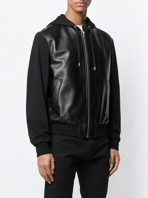 ÁO VERSACE MEDUSA LEATHER JACKET LAMBSKIN DA CỪU