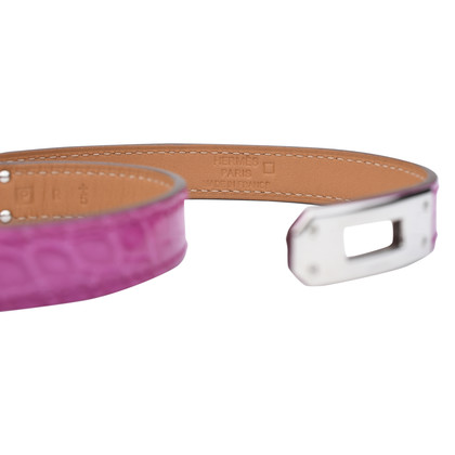 HERMÈS Alligator Kelly Double Tour