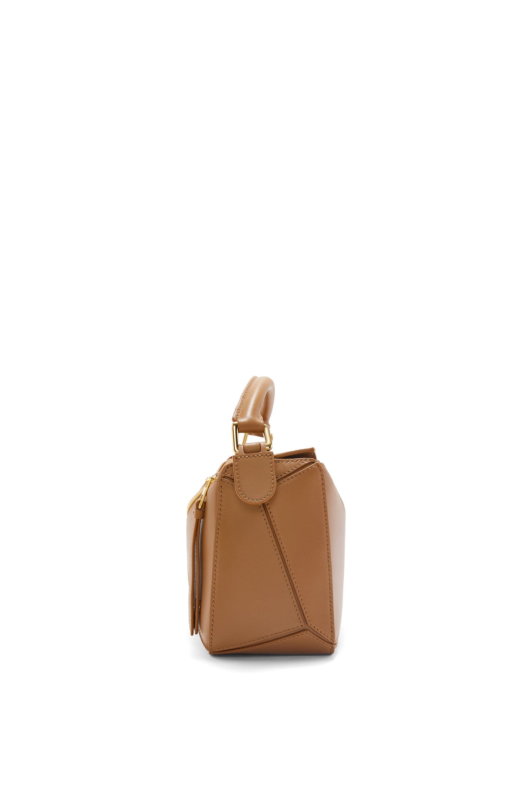 Túi LOEWE Small Puzzle bag in satin calfskin Oak