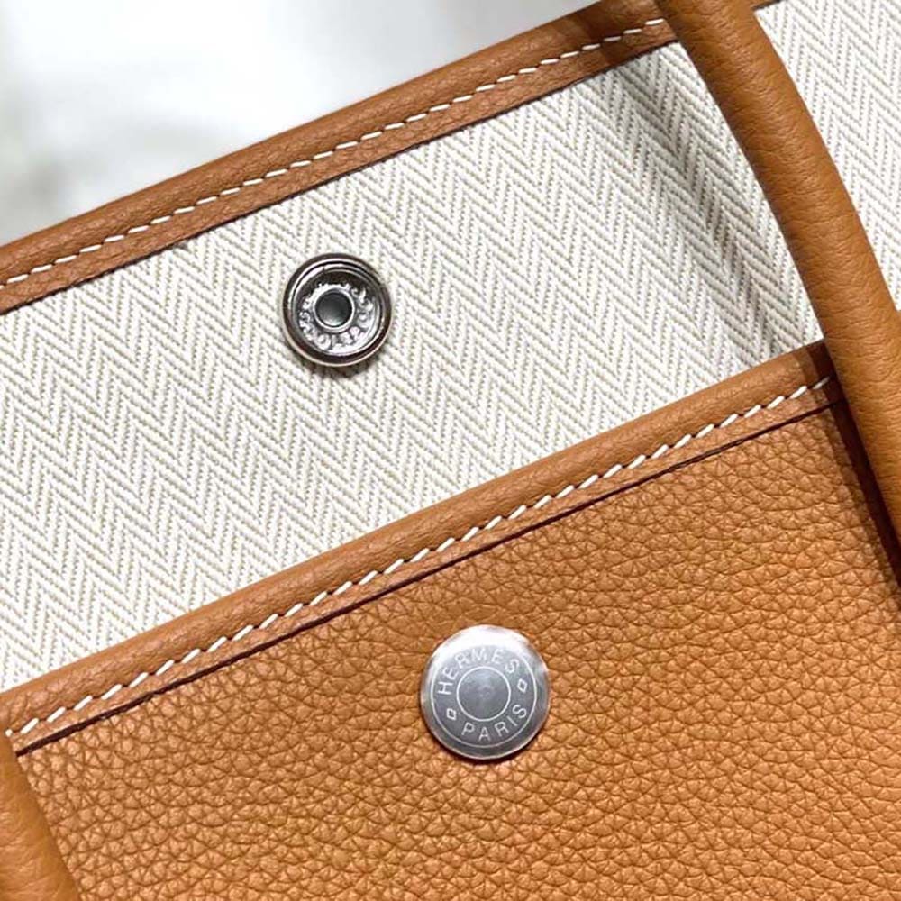 Túi Hermes Unisex Garden Party 30 Voyage Bag-Brown