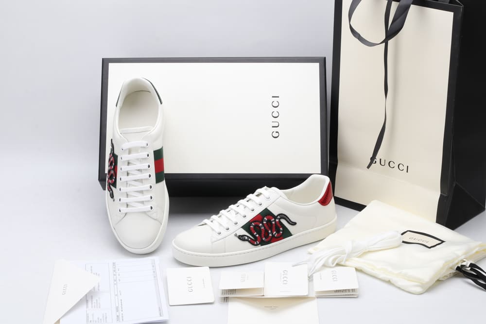 GIÀY GUCCI ACE TOP QUALITY SHOES AAA