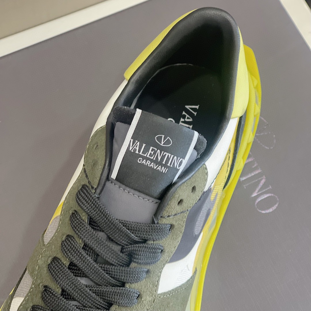 GIÀY VALENTINO SUEDE LEATHER SNEAKER SHOES AAA