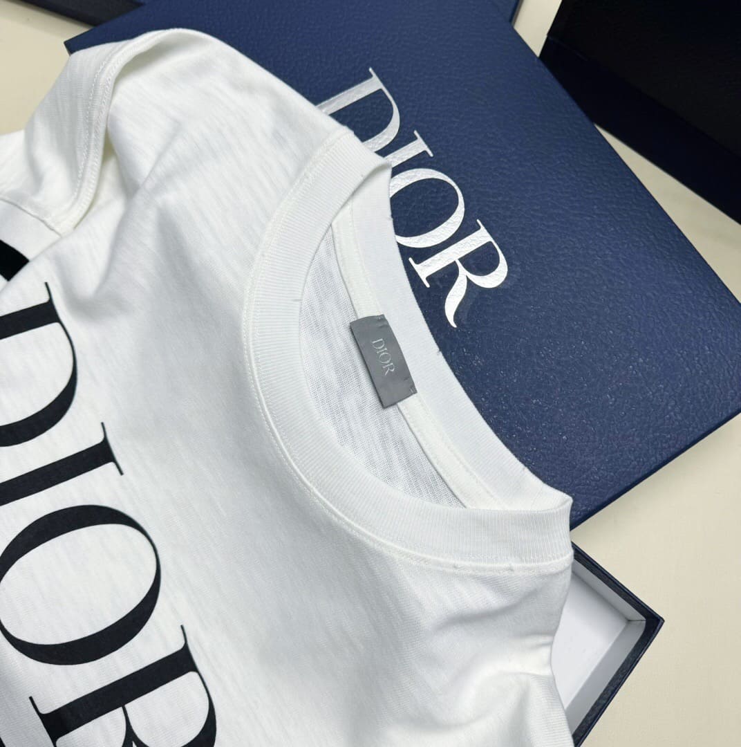 ÁO DIOR T SHIRT MÀU TRẮNG UNISEX