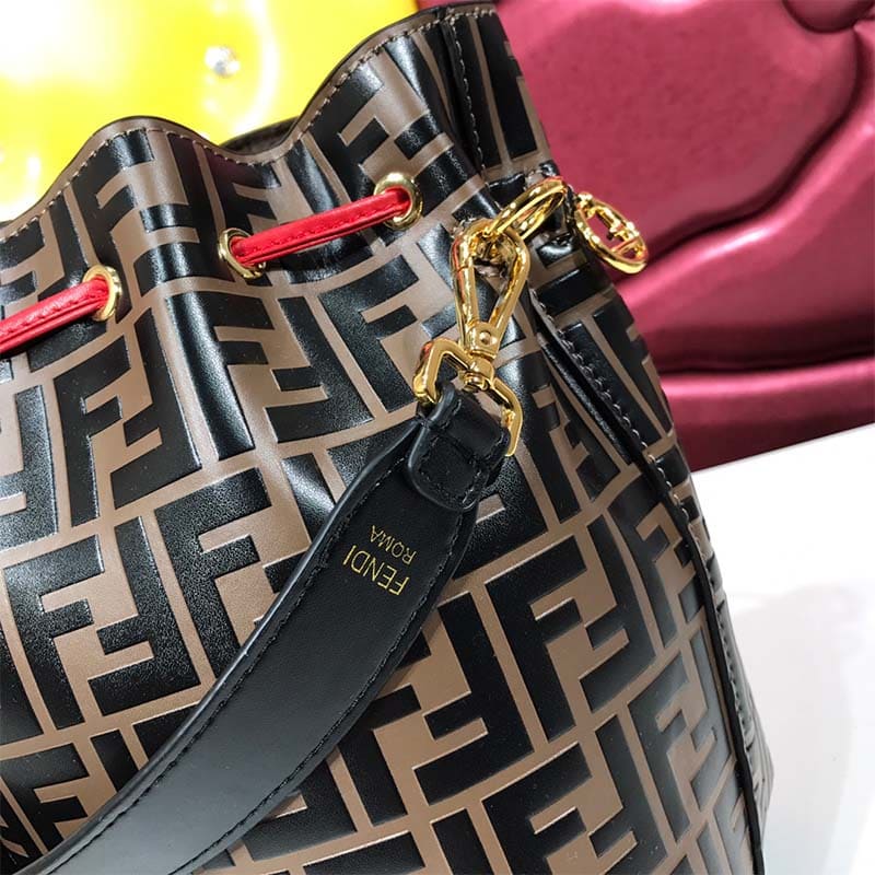 TÚI Fendi Women Mon Tresor Multicolor Leather Bag