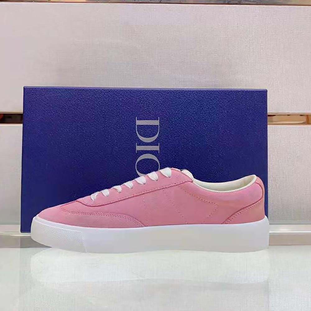 GIÀY DIOR B101 Sneaker Pink Nubuck Calfskin