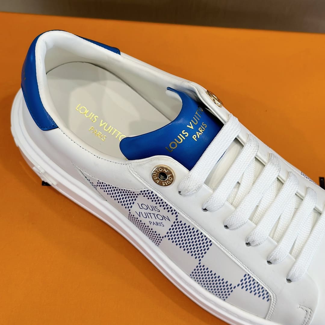 GIÀY LOUIS VUITTON TIME OUT MONOGRAM SNEAKERS SHOES AAA