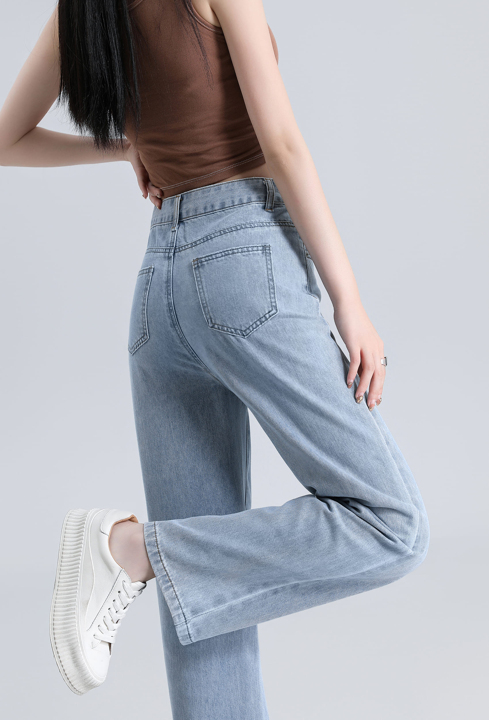 Quần jeans nữ cao cấp xuân thu JD4