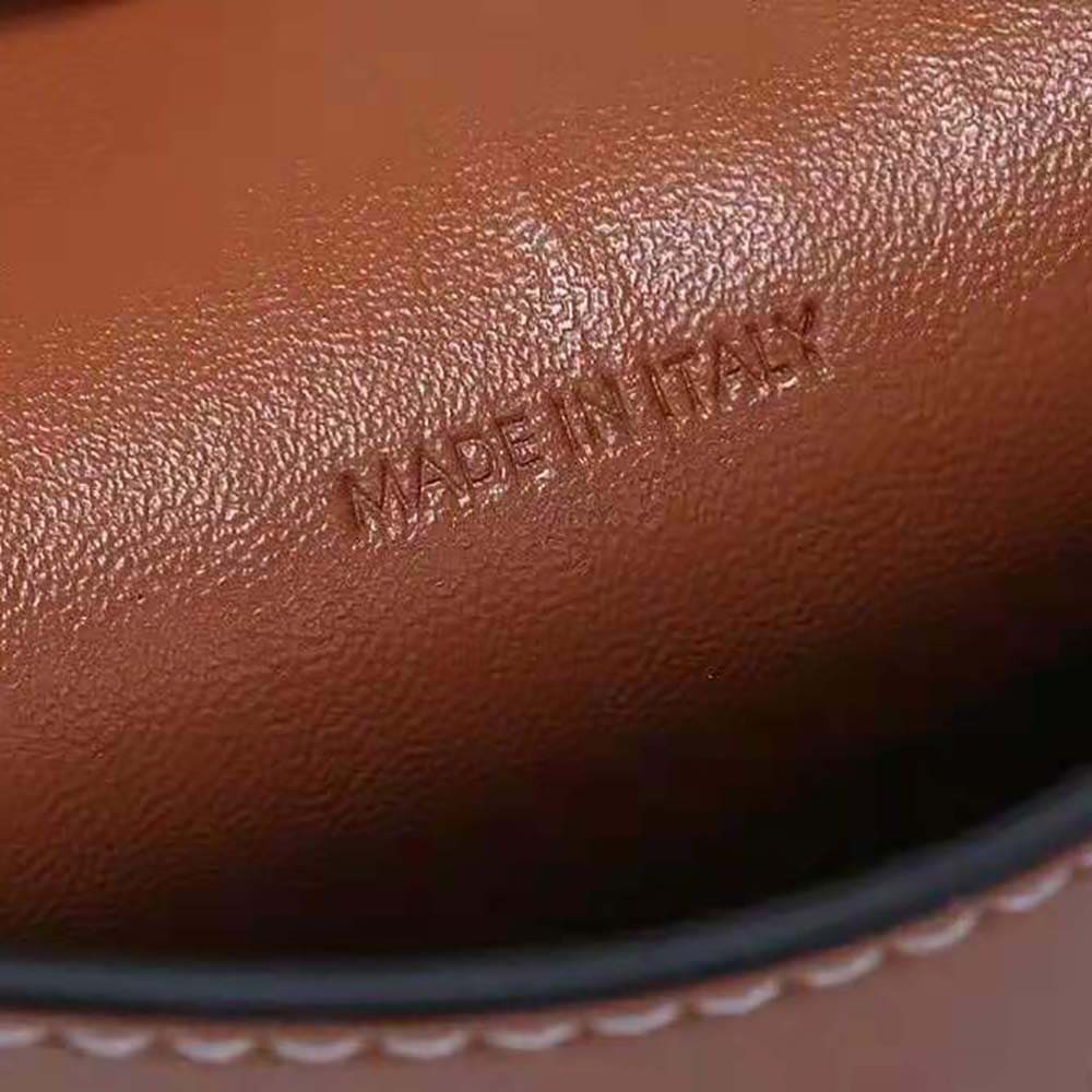 TÚI Celine Women Phone Pouch in Smooth Lambskin-Brown