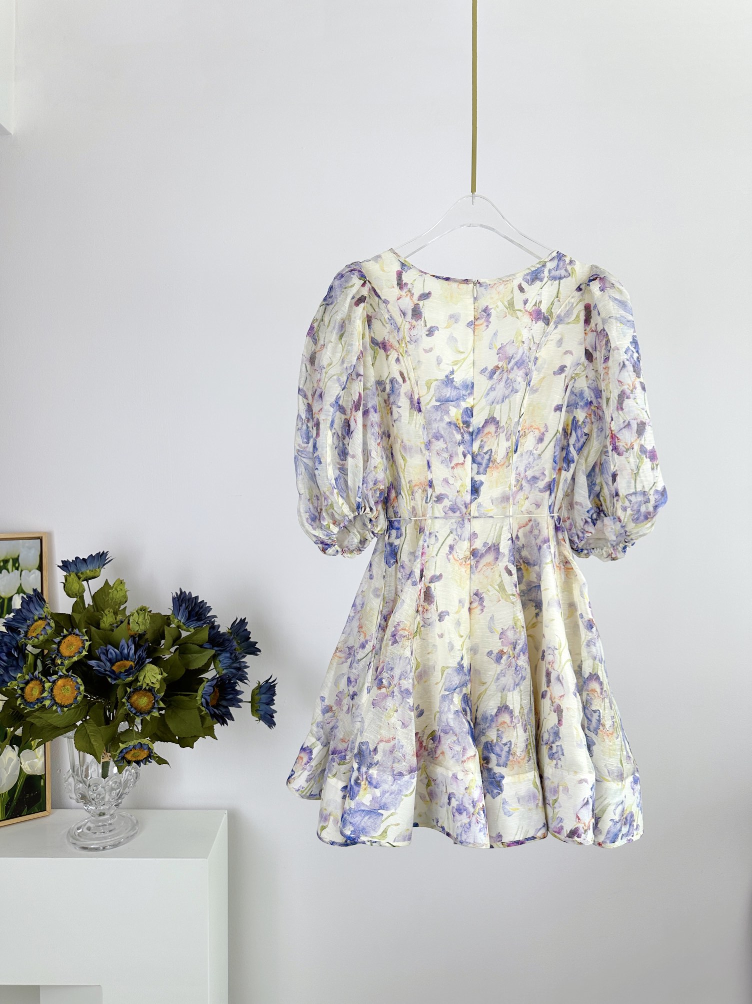 VÁY ZIMMERMANN Violet Flower Vintage Dress