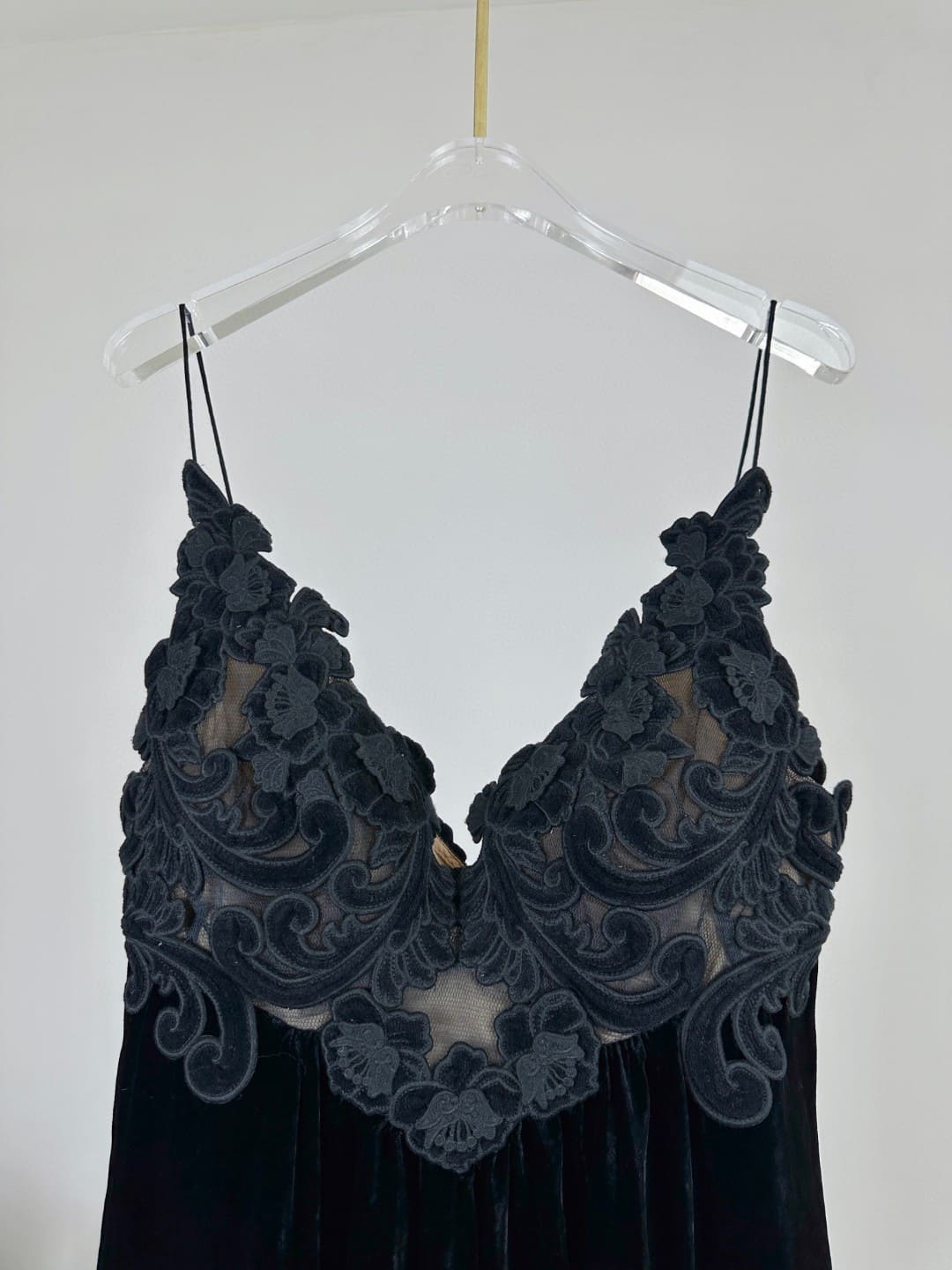VÁY ZIMMERMANN Flower All Black Vintage Dress High Classy