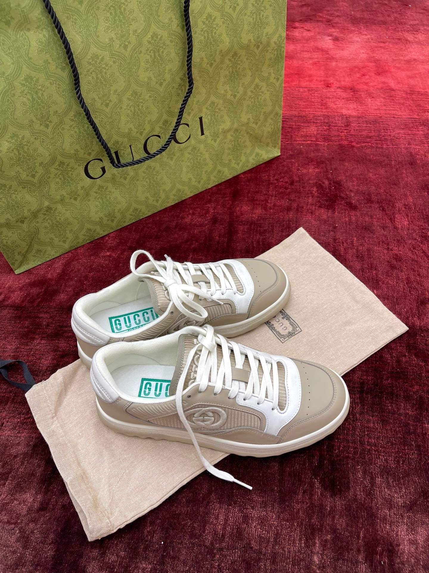 GIÀY GUCCI MAC80 SNEAKER UNISEX HIGH TOP QUALITY SHOES AAA