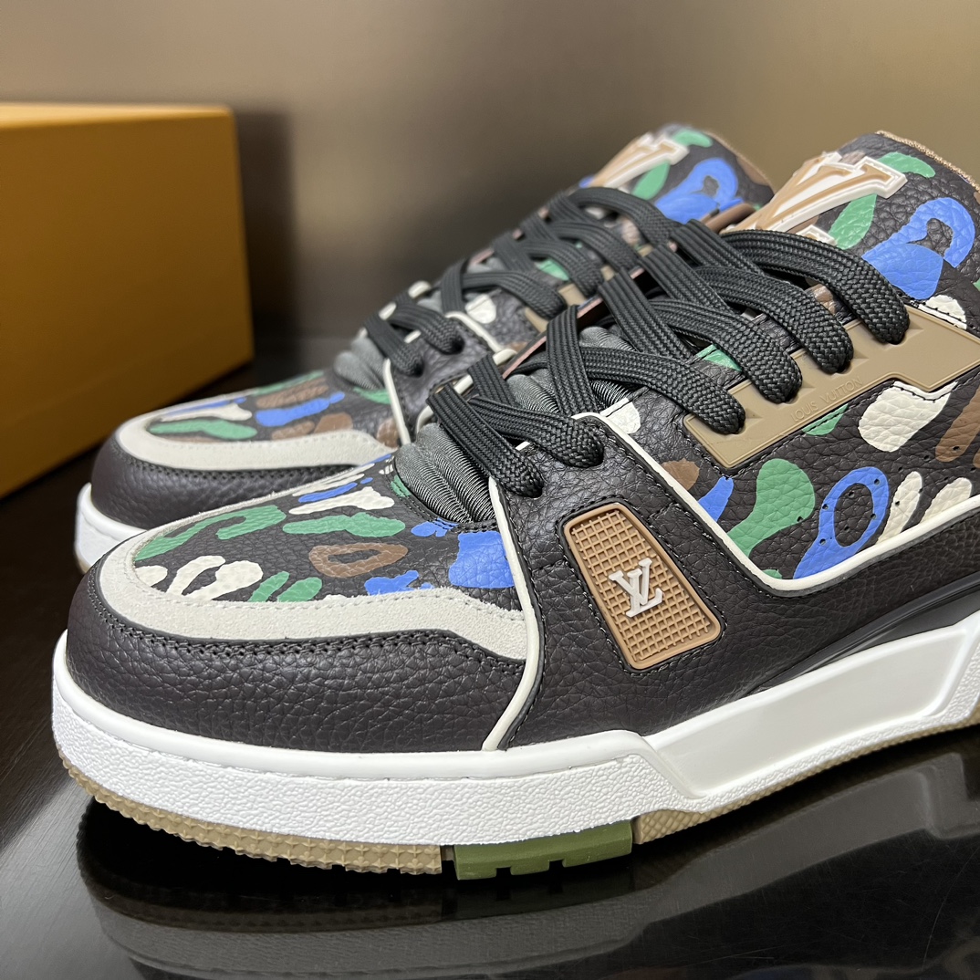 GIÀY LOUIS VUITTON TRAINER MONOGRAM SNEAKERS SHOES AAA