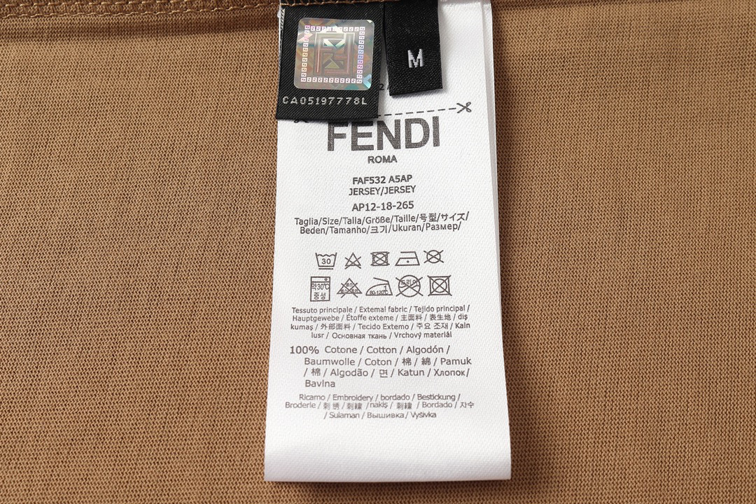 ÁO FENDI ROMA FF T -SHIRT SS2022