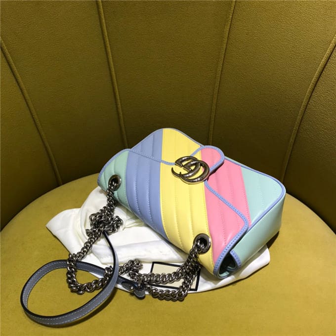 TÚI Gucci GG marmont small shoulder bag multicolor Top Quality