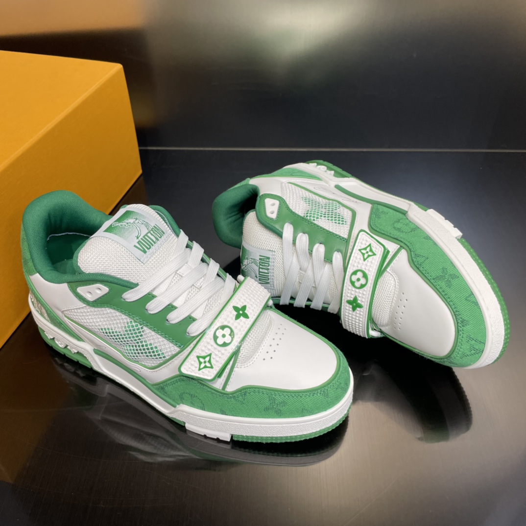 GIÀY LOUIS VUITTON TRAINER MONOGRAM SNEAKERS SHOES AAA