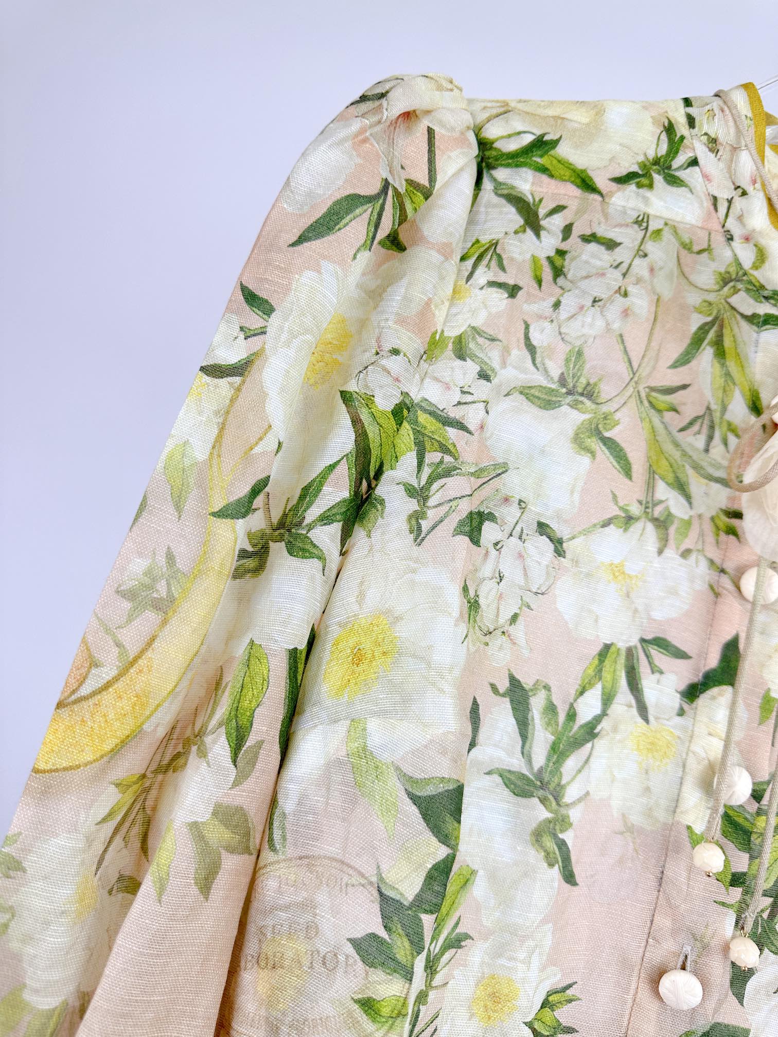 ÁO ZIMMERMANN Flower Vintage Dress