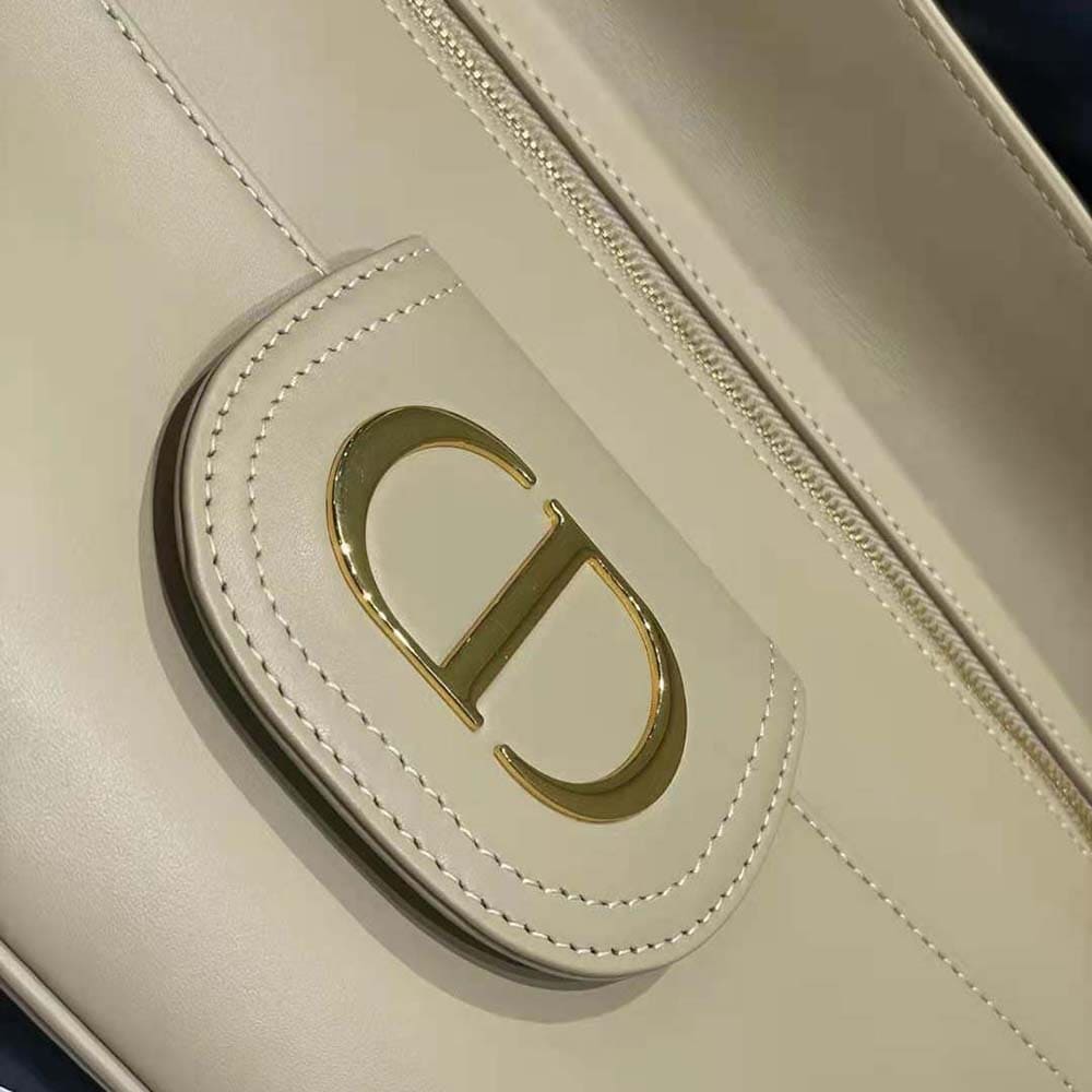 TÚI Dior Women Medium Diordouble Bag Smooth Calfskin-Beige Top Quality
