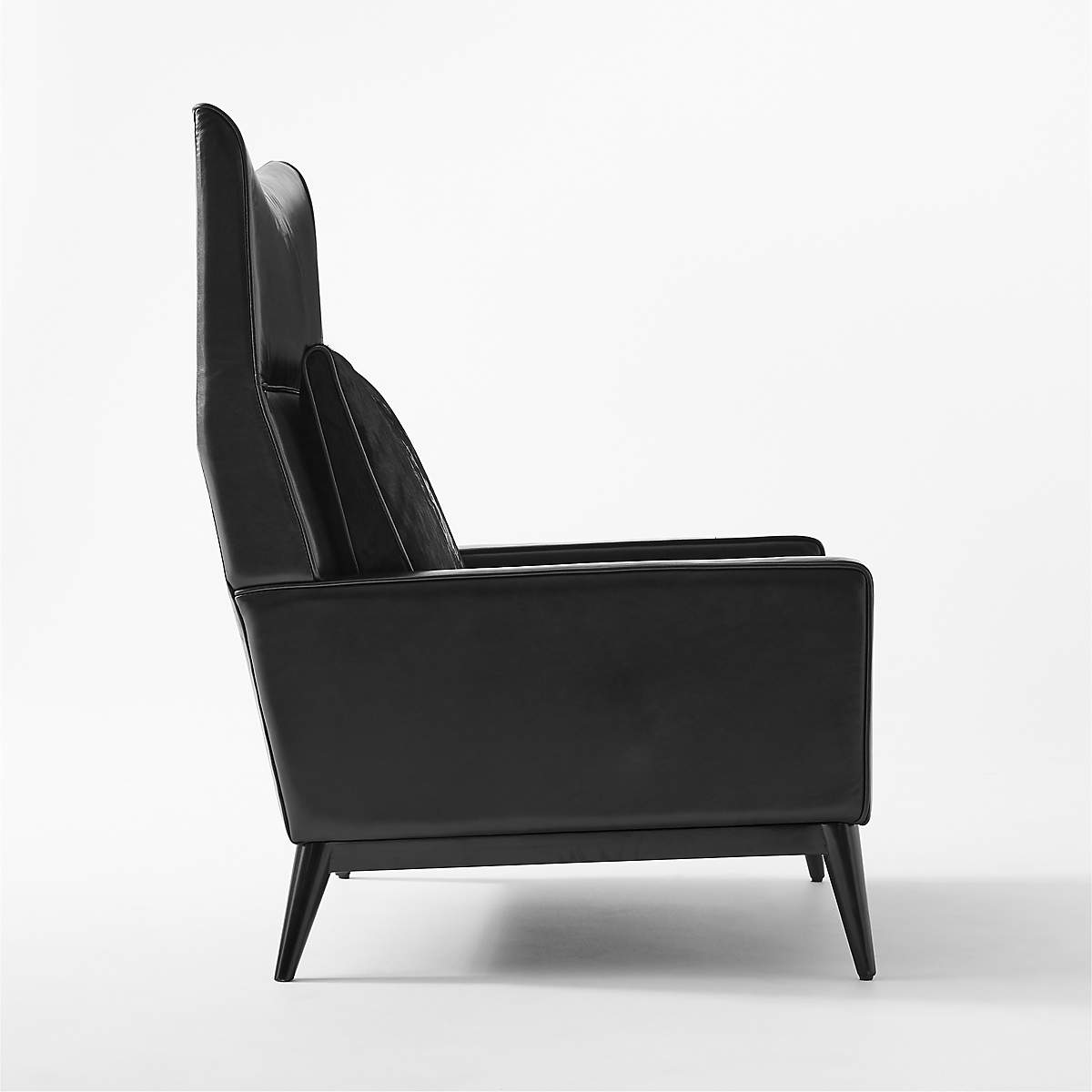 SOFA DA ĐƠN BLACK AMBASSADOR CHAIR
