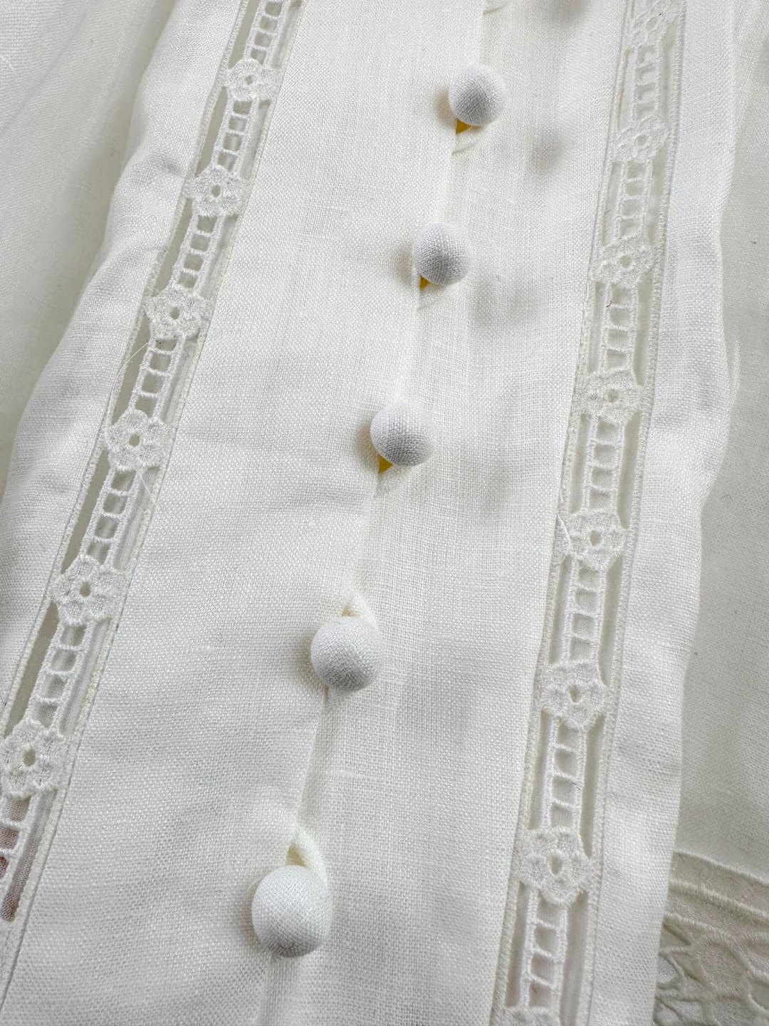VÁY ZIMMERMANN All White Vintage Dress High Classy