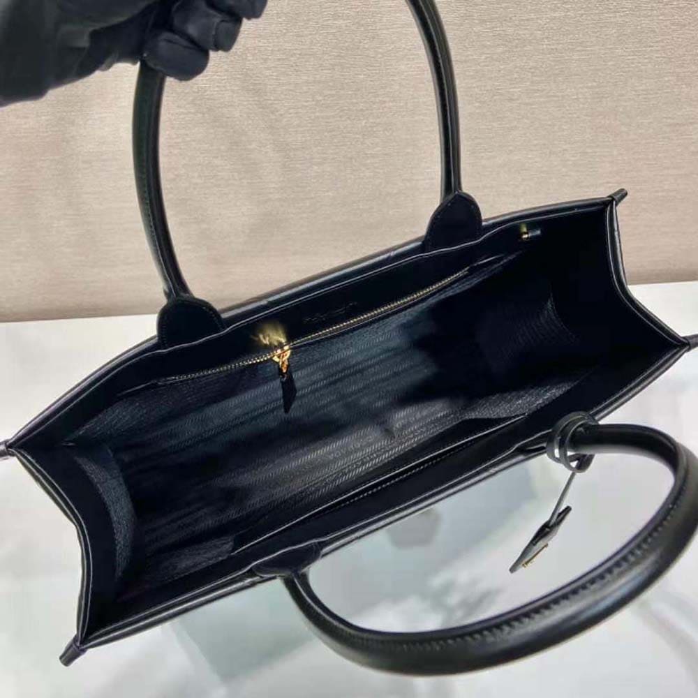 TÚI Prada Women Large Leather Prada Symbole Bag with Topstitching