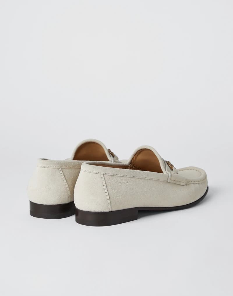 GIÀY BRUNELLO CUCINELLI LOAFER SUEDE SHOES AAA DA LỘN