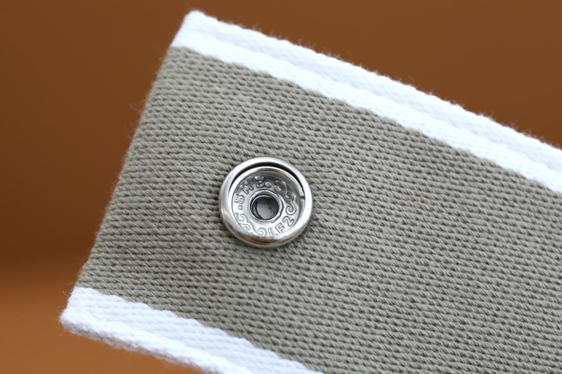 TÚI HERMES TROUSSE DE TOILETTE BRIDE A BRAC PM H MÀU XÁM