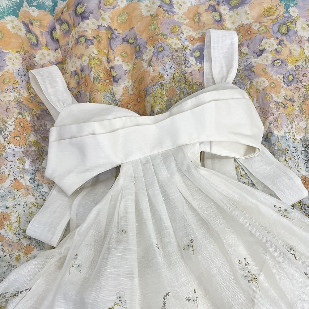 VÁY ZIMMERMANN Flower Vintage Dress High Classy
