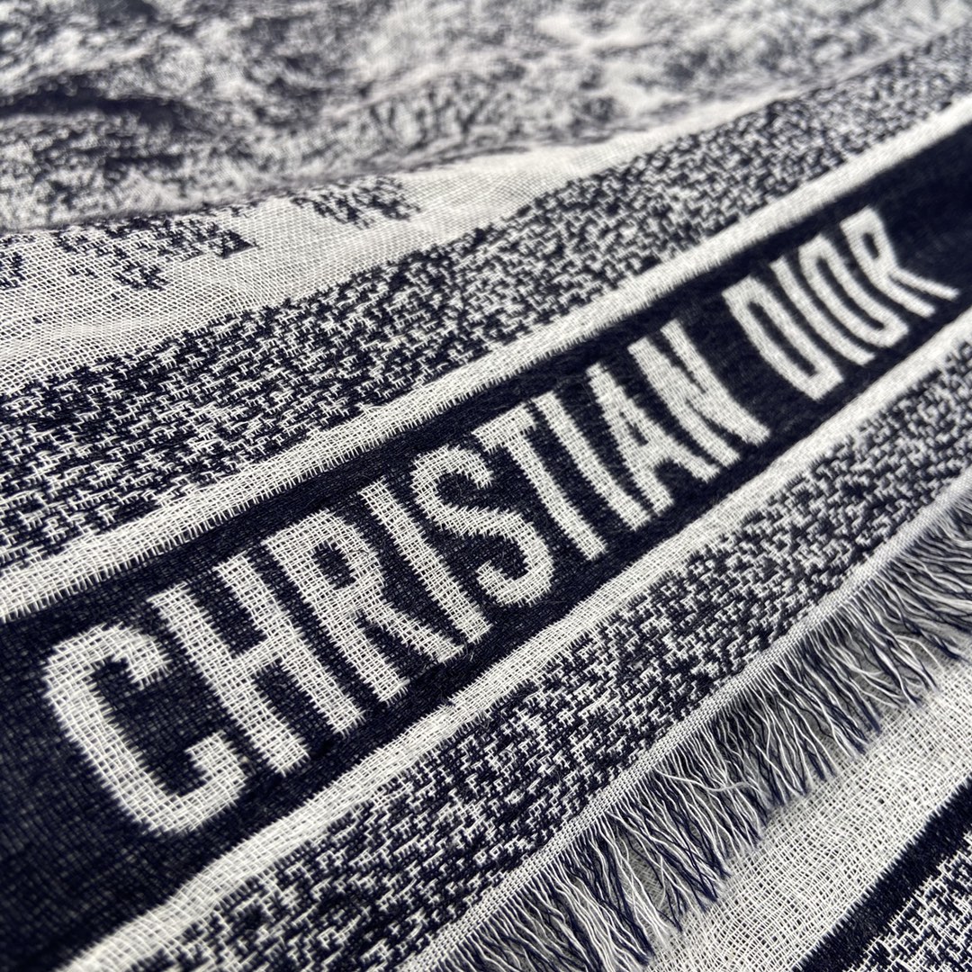 KHĂN Christian Dior Classic shawl Scarf