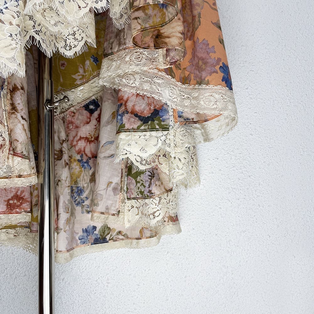 VÁY ZIMMERMANN Flower Vintage Dress High Classy