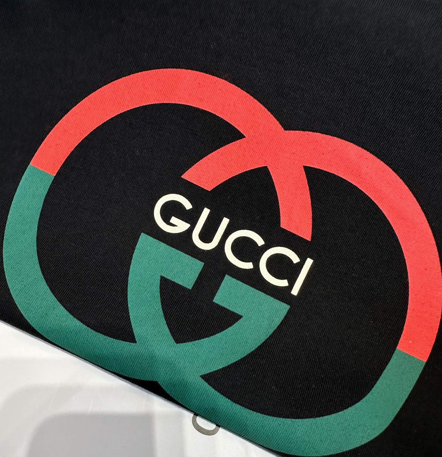 ÁO GUCCI GG T SHIRT MÀU ĐEN UNISEX