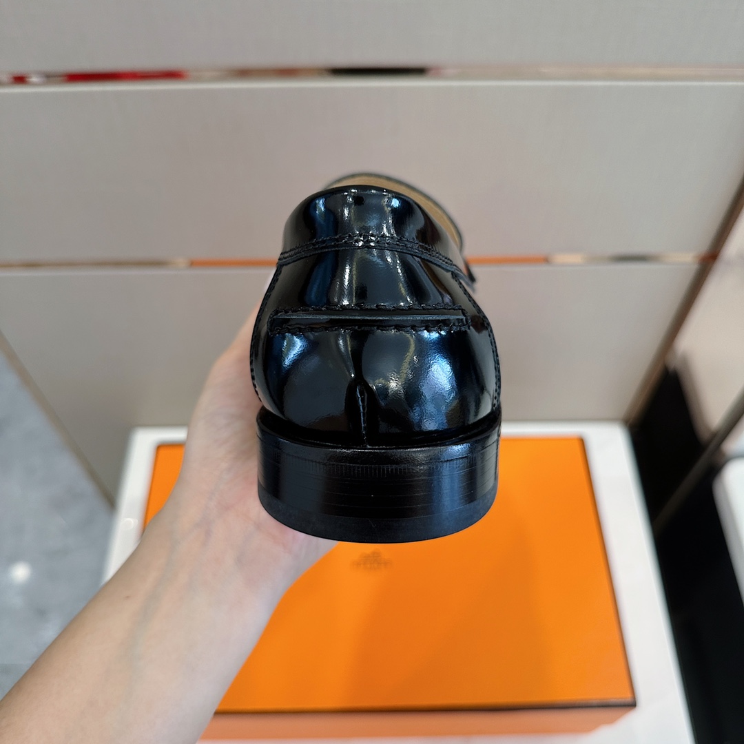 GIÀY HERMES LOAFER SHOES AAA