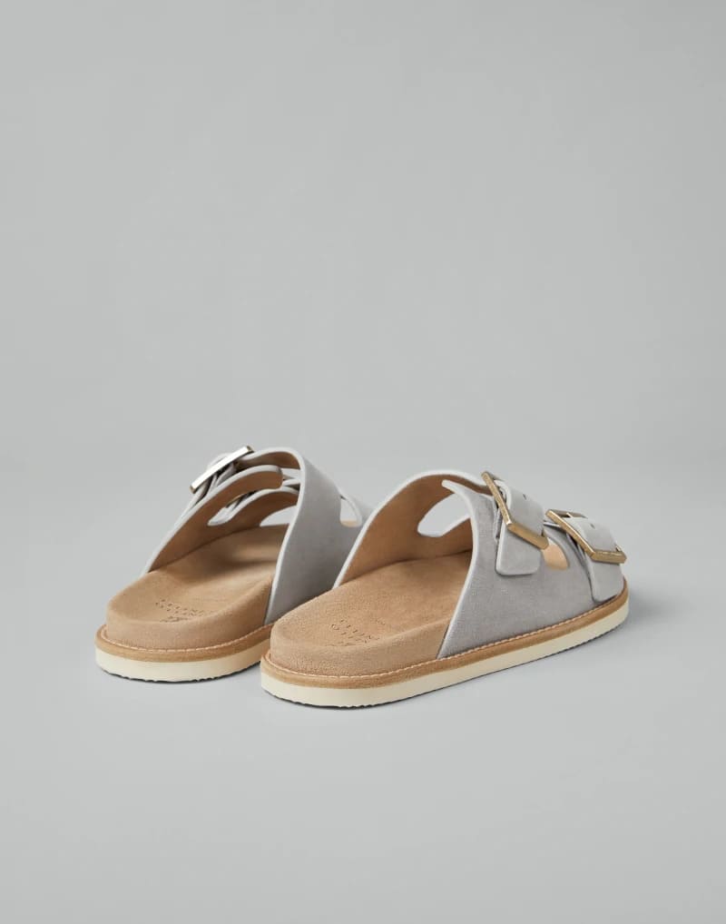 DÉP SLIDE BRUNELLO CUCINELLI SUEDE SHOES AAA DA LỘN