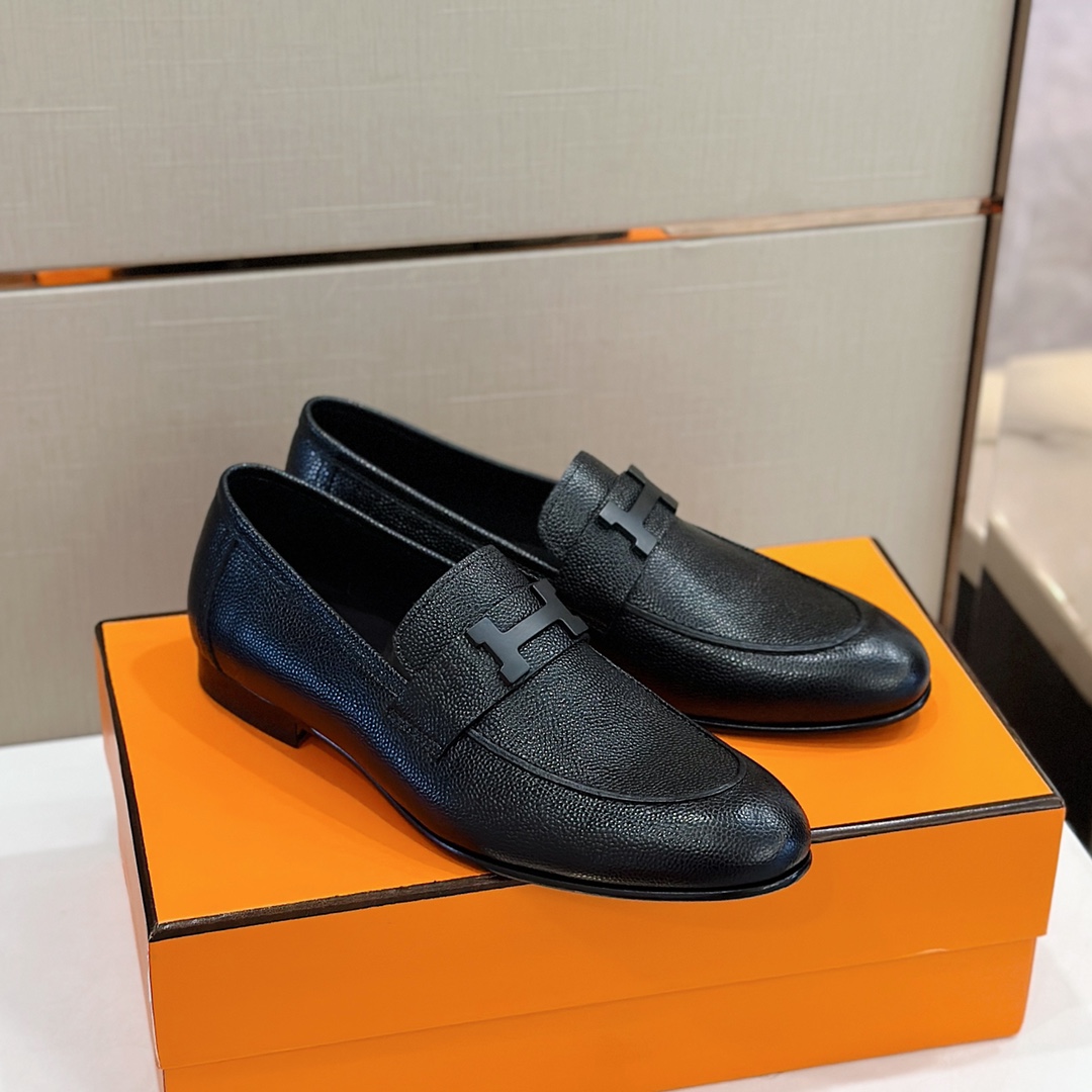 GIÀY HERMES LOAFER SHOES AAA
