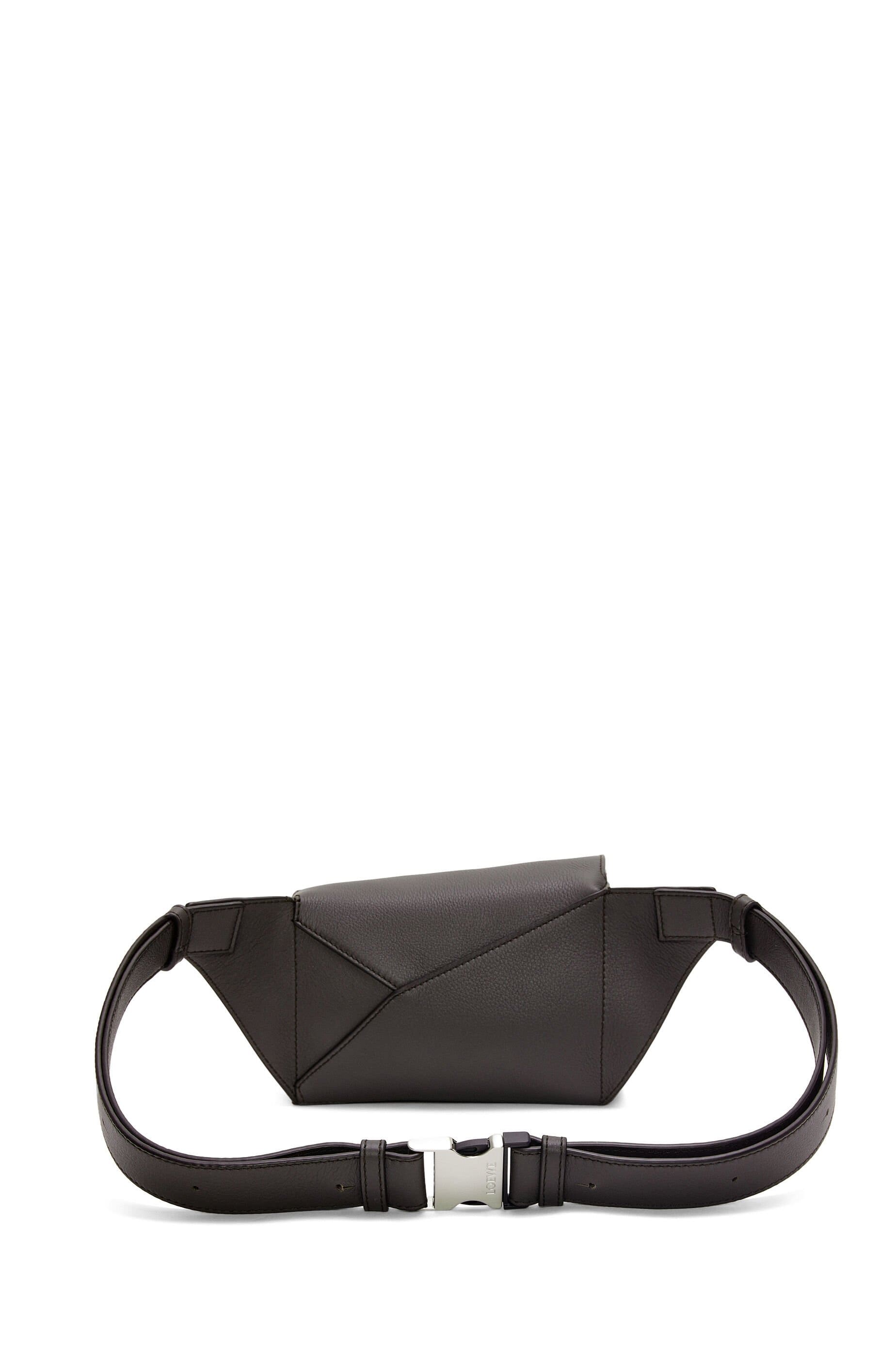 Túi LOEWE Mini Puzzle Bumbag in classic calfskin dark grey unisex