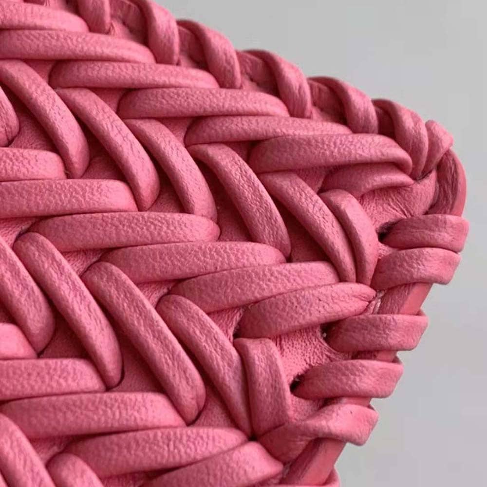 TÚI Fendi Women Peekaboo ISeeU Petite Pink Padded Calfskin Leather Bag