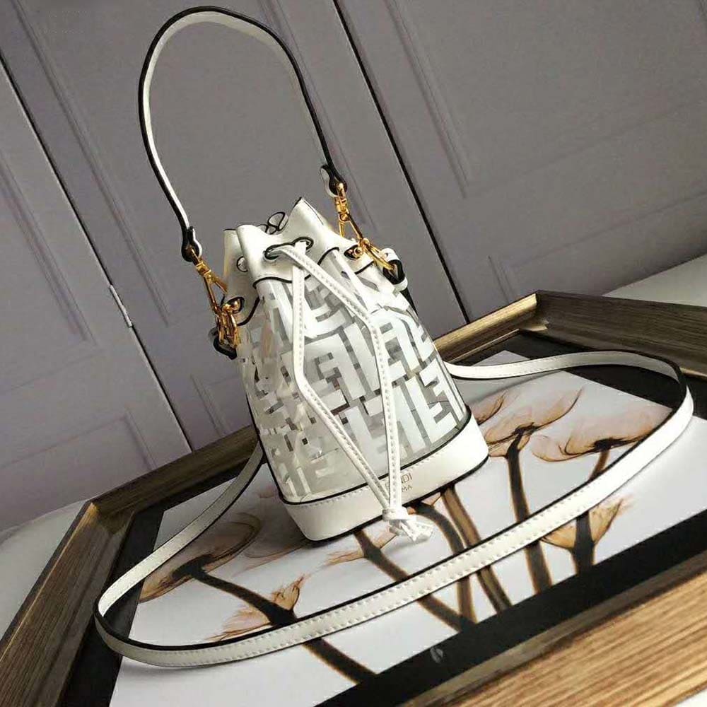 TÚI FENDI Women MON TRESOR PU Mini-Bag-White