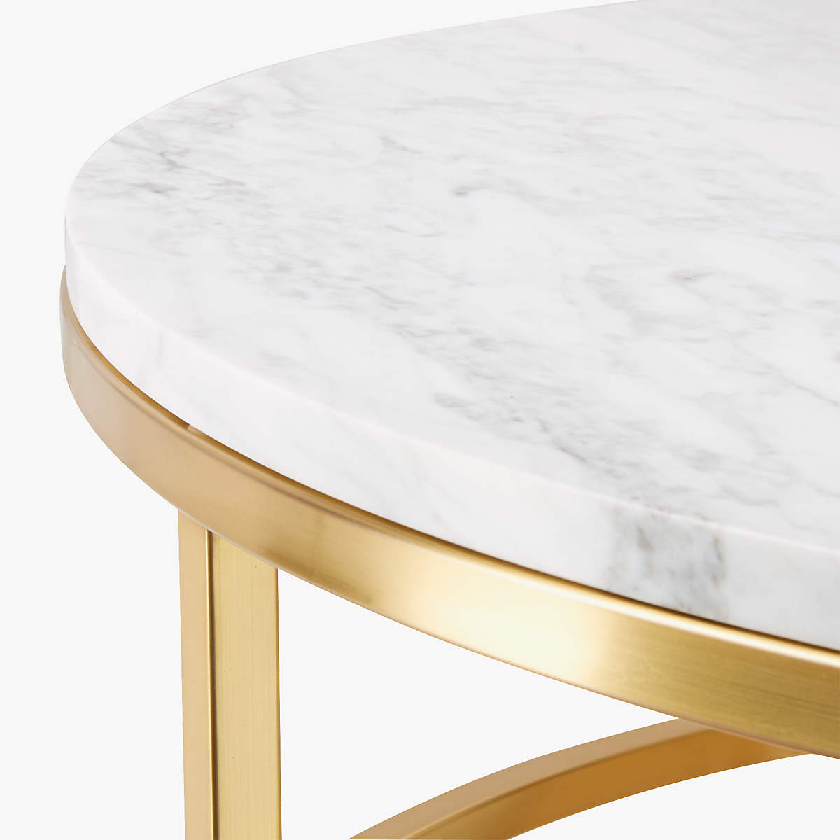 BÀN TRÀ PHÒNG KHÁCH BRASS MARBLE TOP COFFEE TABLE