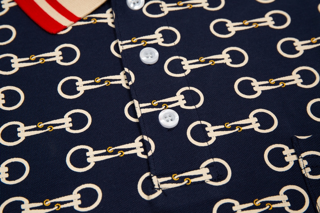 ÁO GUCCI  Horsebit Polo-Shirt