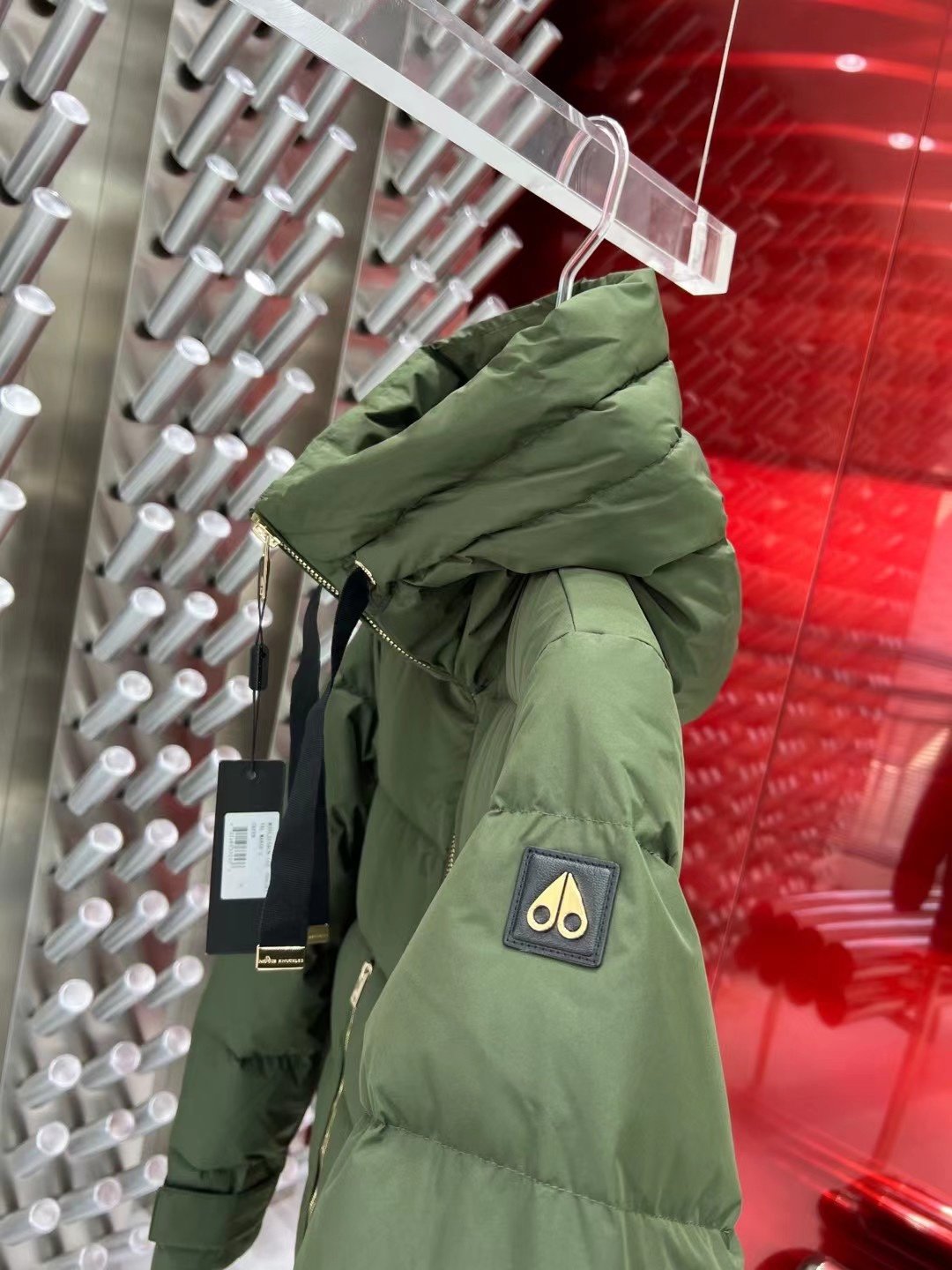 ÁO MOOSE KNUCKLES MILITARY NYLON JACKET