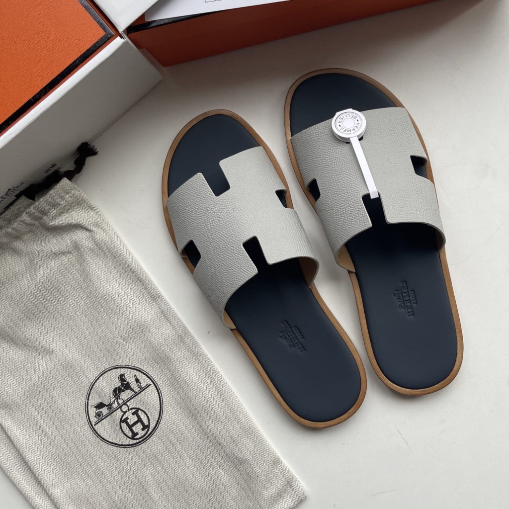 DÉP HERMES IZMIR GREY H SANDAL AAA