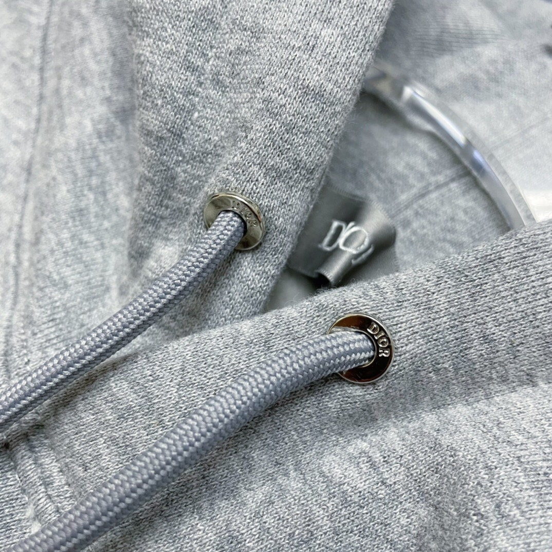 ÁO CHRISTIAN DIOR CD LOGO HOODIE SWEATSHIRT
