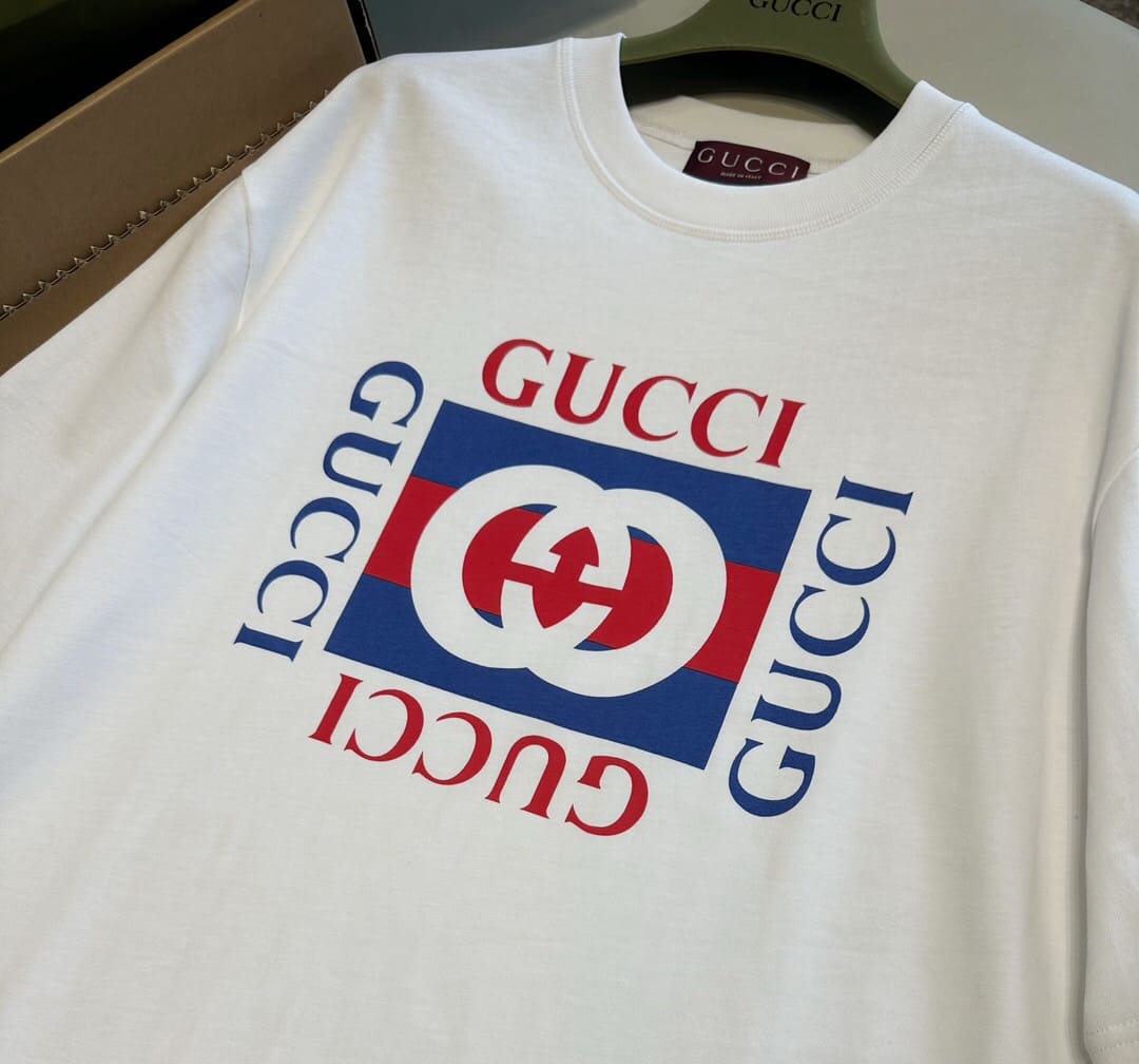 ÁO GUCCI GG T SHIRT MÀU TRẮNG UNISEX