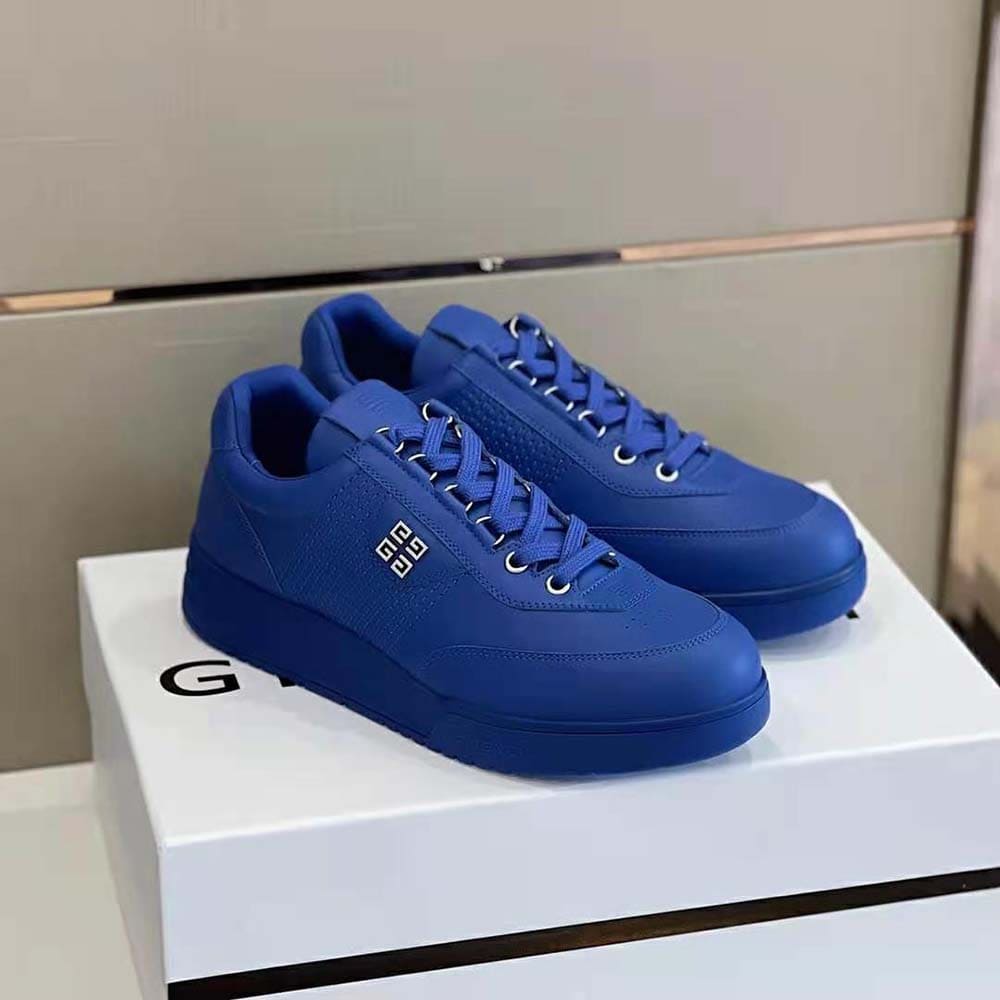 GIÀY GIVENCHY G4 Sneakers in Leather-Blue